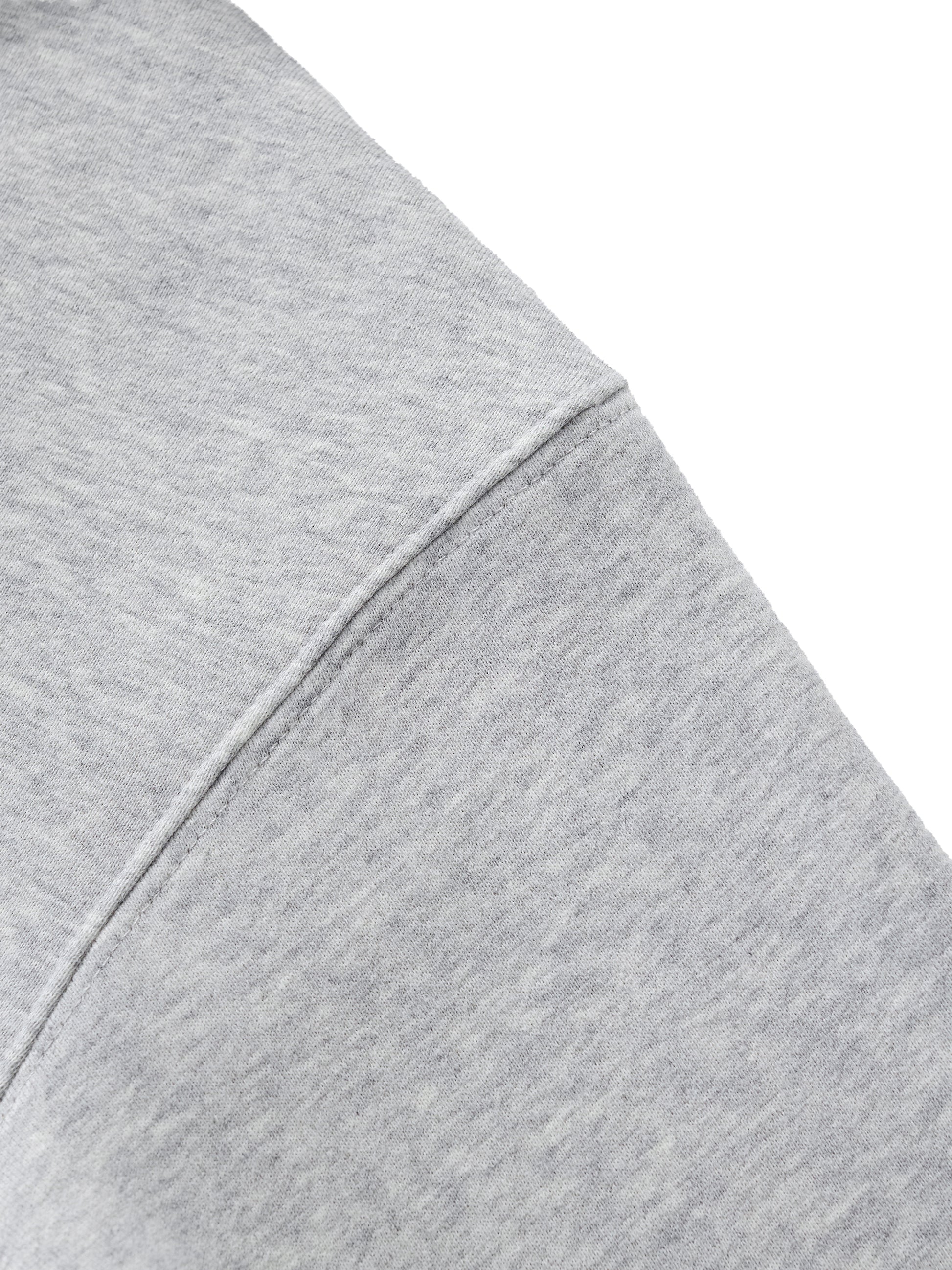 Fleeced Zip-Up Cropped Hoodie Female